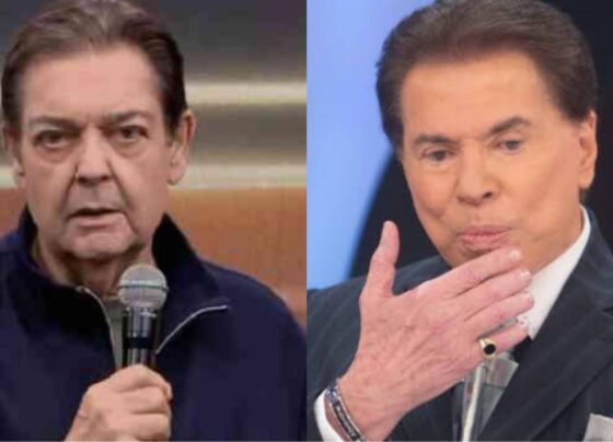 Faustão e Silvio Santos