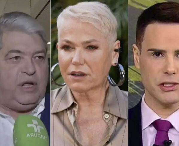 José Luiz Datena, Xuxa Meneghel e Luiz Bacci