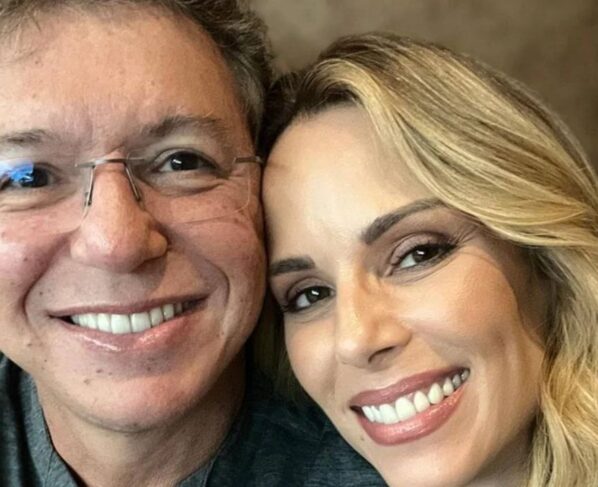 Boninho e Ana Furtado