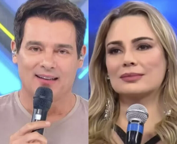 Celso Portiolli e Rachel Sheherazade