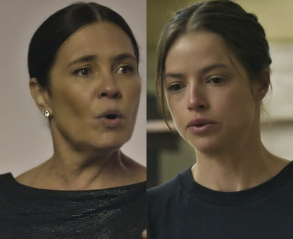 Mércia (Adriana Esteves) e Luma (Agatha Moreira) em Mania de Você