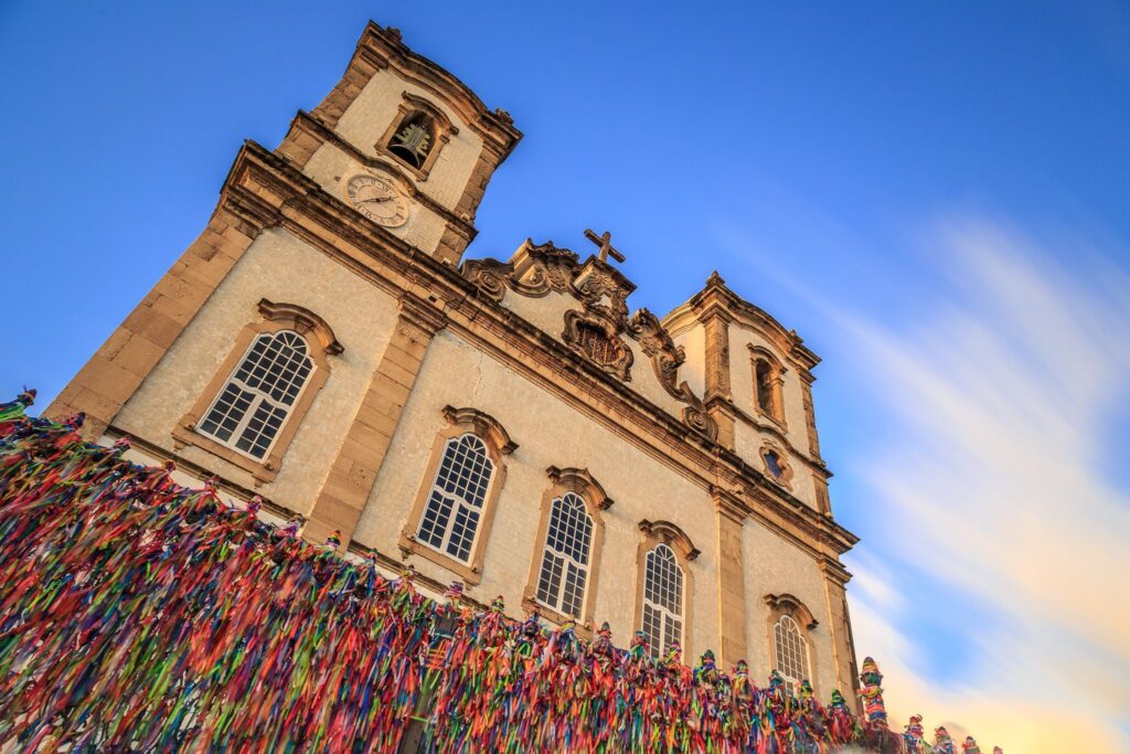 Santuário do Senhor do Bonfim, em Salvador, é um dos atrativos mais buscados da capital baiana