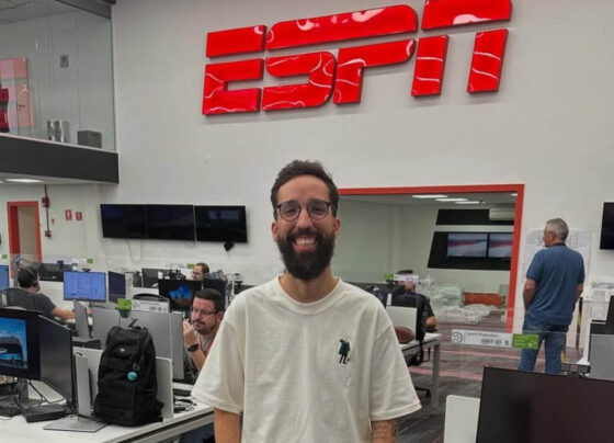 Fernando Ribeiro, contratado da ESPN (Imagem: Reprodu&ccedil;&atilde;o / Twitter)