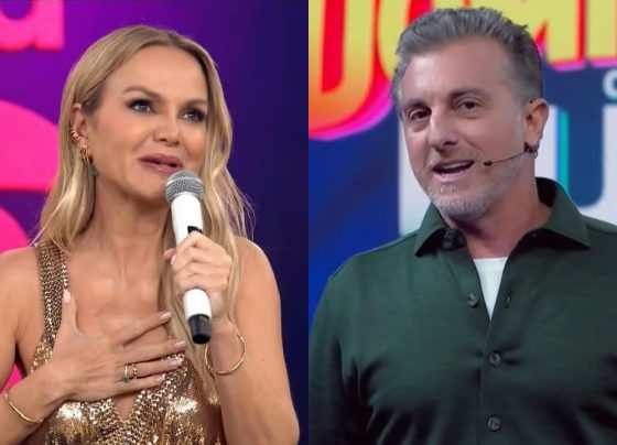 Eliana e Huck na Globo