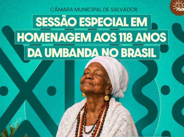 Sessão Especial na Câmara celebra os 118 anos da Umbanda