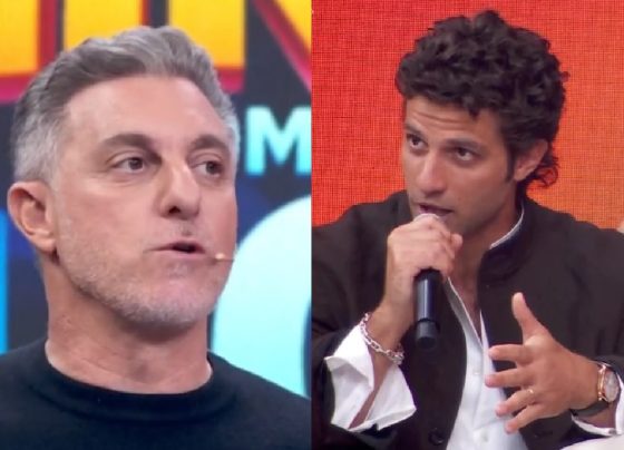 Luciano Huck e Chay Suede