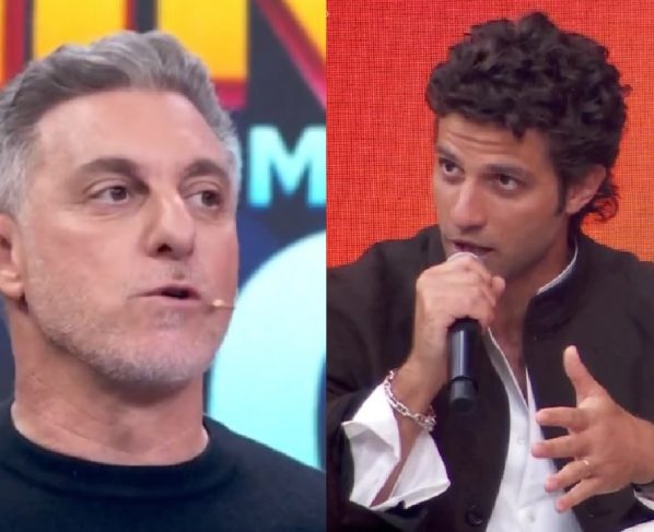 Luciano Huck e Chay Suede