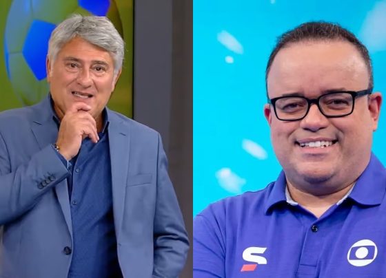 Cleber Machado e Everaldo Marques