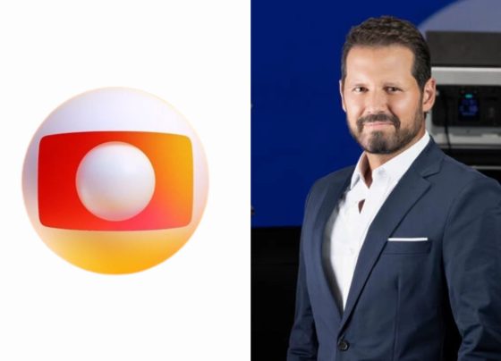 Logo da Globo, ao lado, Dony De Nuccio