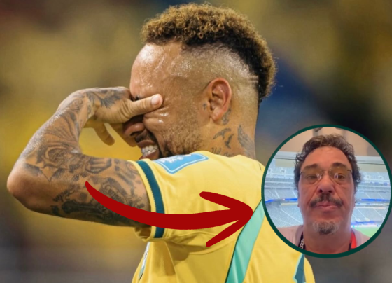 Casagrande já vestiu a camisa da seleção brasileira quando era jogador.