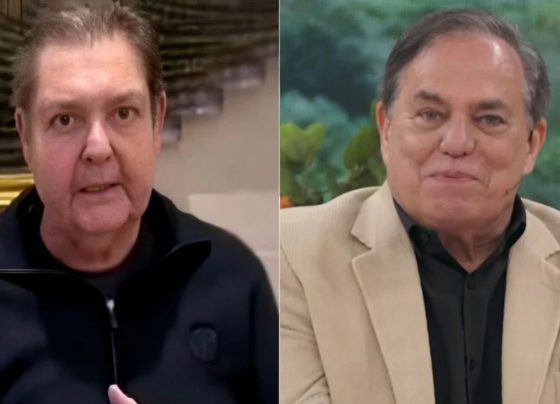 Faustão e Ronnie Von