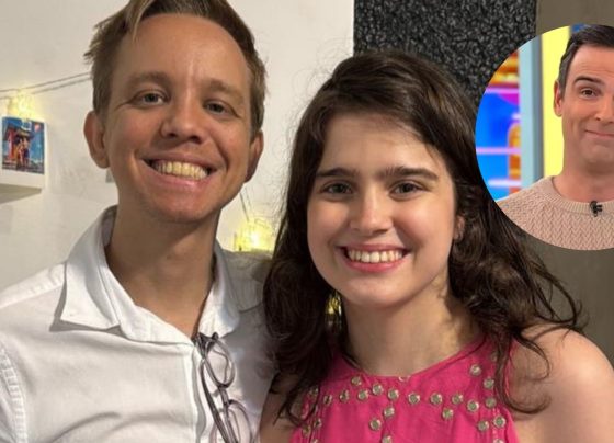 Tadeu Schimdit e filha