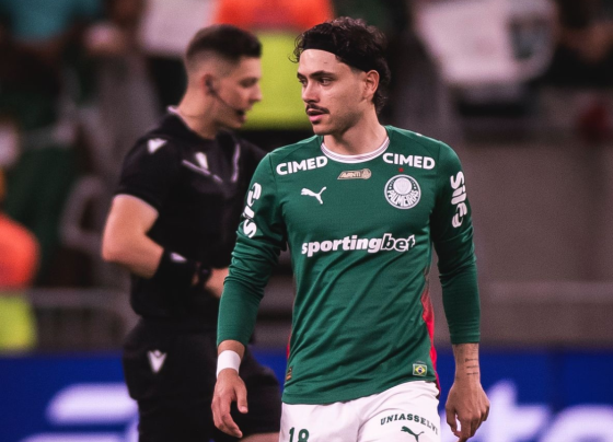 Máurico é jogador do Palmeiras.