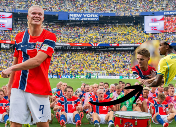 Noruega sofreu com problemas graves.