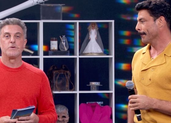 Luciano Huck e Cauã