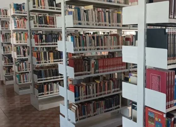 Biblioteca reabre na Esplanada Ferroviária, com mais de 35 mil livros.(Foto: Marcus Vinnicius)