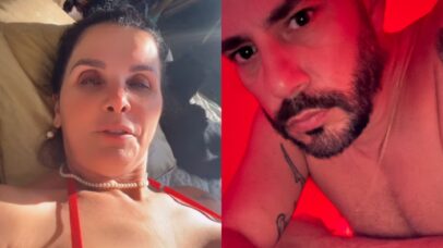 Luiza Ambiel e Evaristo Costa