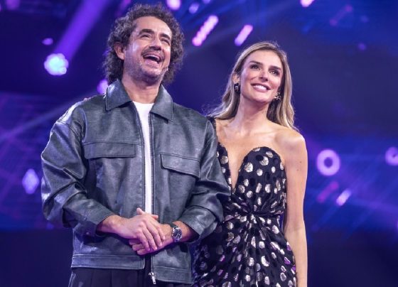Rafa Brites e Felipe Andreoli na Record