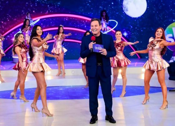 Viva a Noite faz sucesso na grade do SBT com convidados ilustres. (Imagem: Reprodução / SBT)