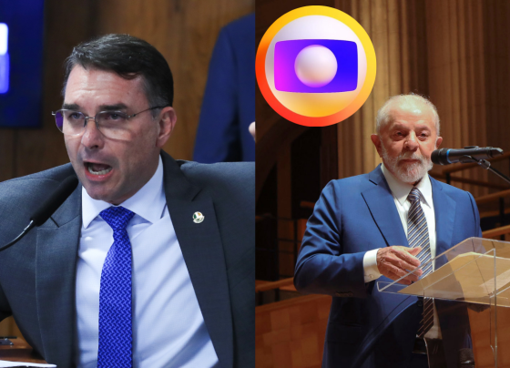 Flávio Bolsonaro e Lula ainda não confirmaram presença no debate da Globo. (Imagem: Lula Marques - Agência Brasil / Cecília Bastos - USP Imagens)