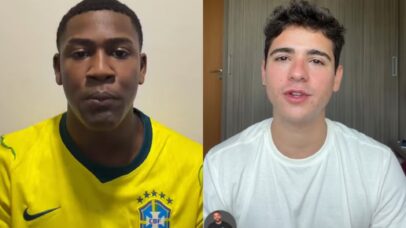 Influenciador GH e o ator João Victor Gonçalves - Reprodução/Instagram