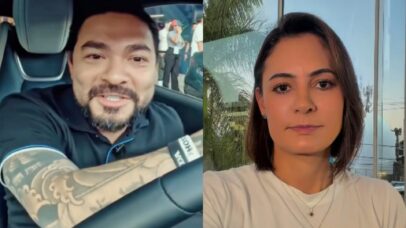 Yudi Tamashiro e Michelle Bolsonaro