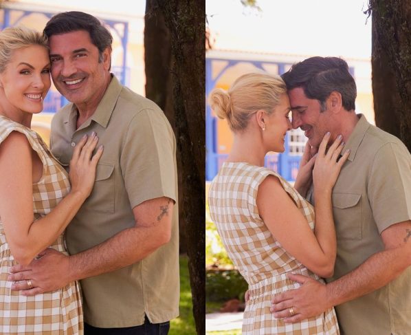 Ana Hickmann e Edu Guedes