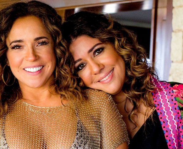 Daniela Mercury e esposa