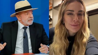 Lula e Roberta Luchsinger - Reprodução/Globo/Redes sociais