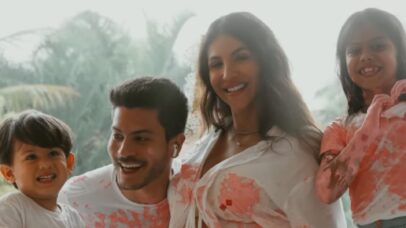 Arthur Aguiar e Jheny Santucci reataram? Beijo em chá revelação após término chama atenção - Reprodução/Instagram