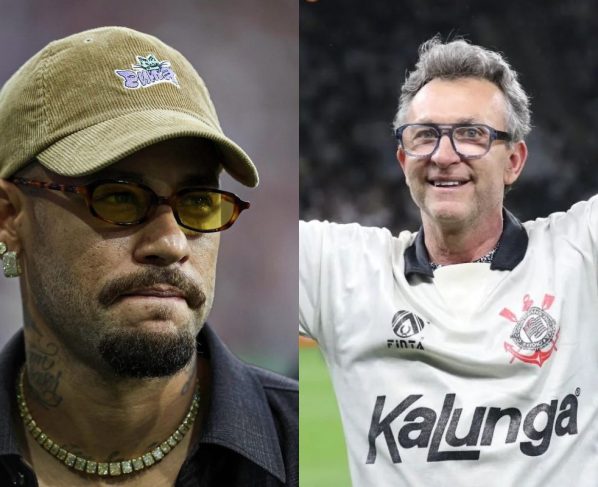 Craque Neto e Neymar na Band