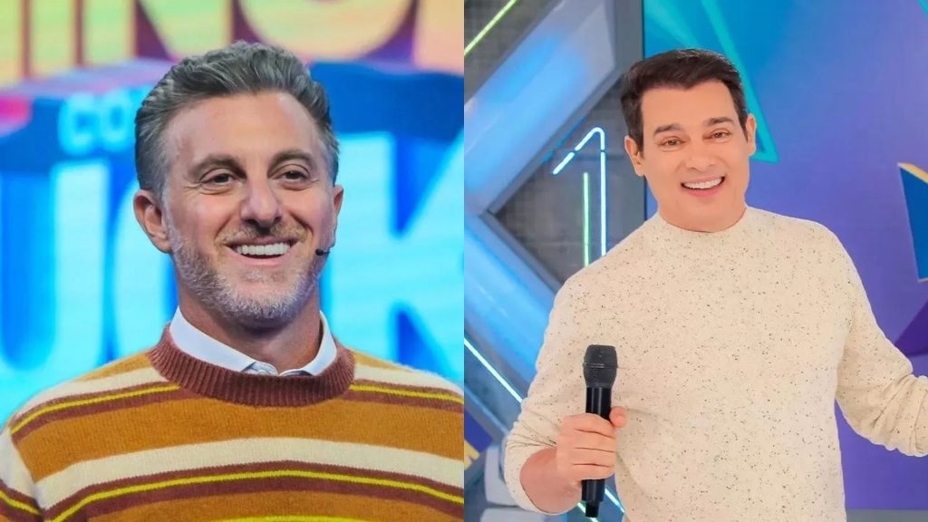 Luciano Huck e Celso Portiolli