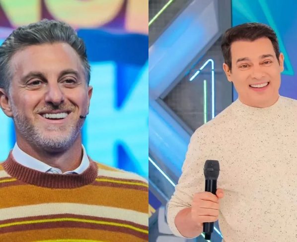 Luciano Huck e Celso Portiolli