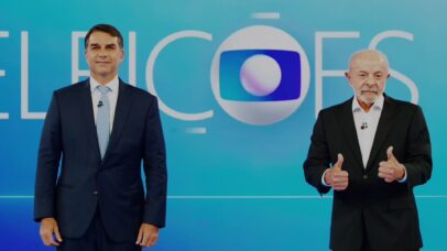 PL reconhece vitória de Lula, mas Flávio Bolsonaro anuncia pedido para anular eleições - Divulgação/Globo