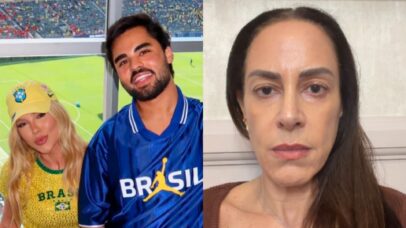 Virginia Fonseca, Lucas Guedez e Silvia Abravanel