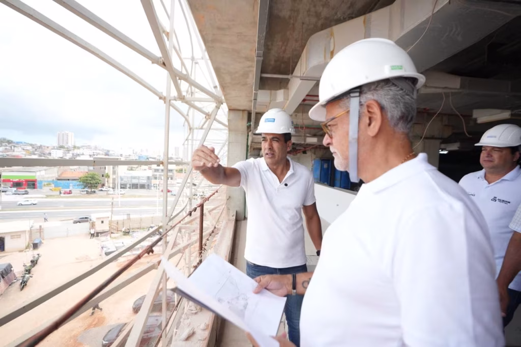 Obras da Arena Multiuso Antônio Balbino, na Boca do Rio, chegam a 80% de execução