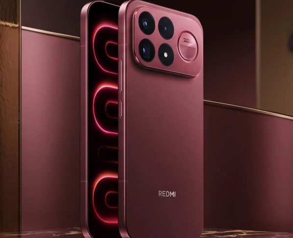 POCO F9 Pro na cor vermelho
