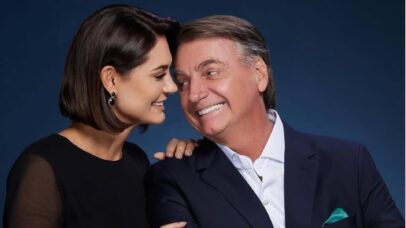 Michelle e Jair Messias Bolsonaro (Reprodução: Instagram)