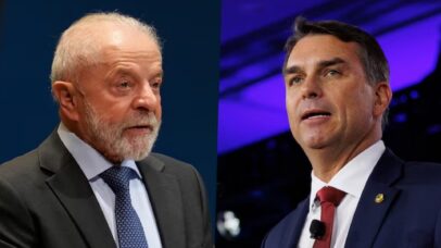 Lula; Flávio Bolsonaro (Reprodução/Internet)