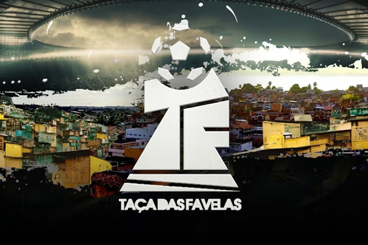Taça das Favelas com temática de estádio