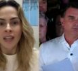 Ana Paula Renault e Flávio Bolsonaro