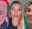 Lula, Andressa Urach e Flávio Bolsonaro