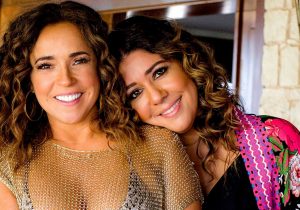 Daniela Mercury e esposa