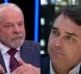 Lula e Flávio Bolsonaro