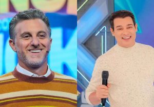 Luciano Huck e Celso Portiolli