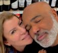 Rick com a esposa, Geralda